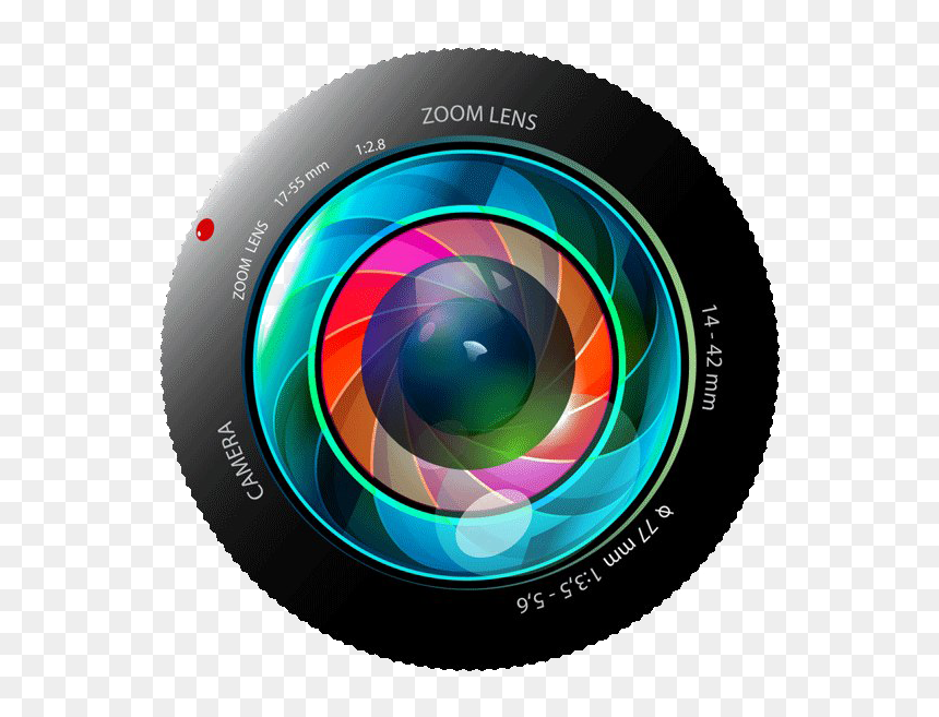 Camera Lens Png Free Image - Transparent Background Camera Lens Png, Png Download - camera lense png