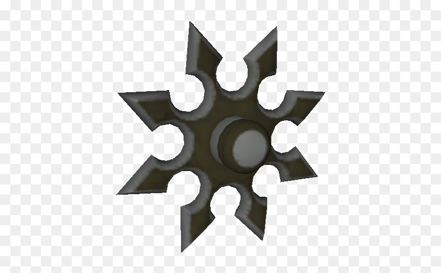Snowflake Free, HD Png Download - shuriken png