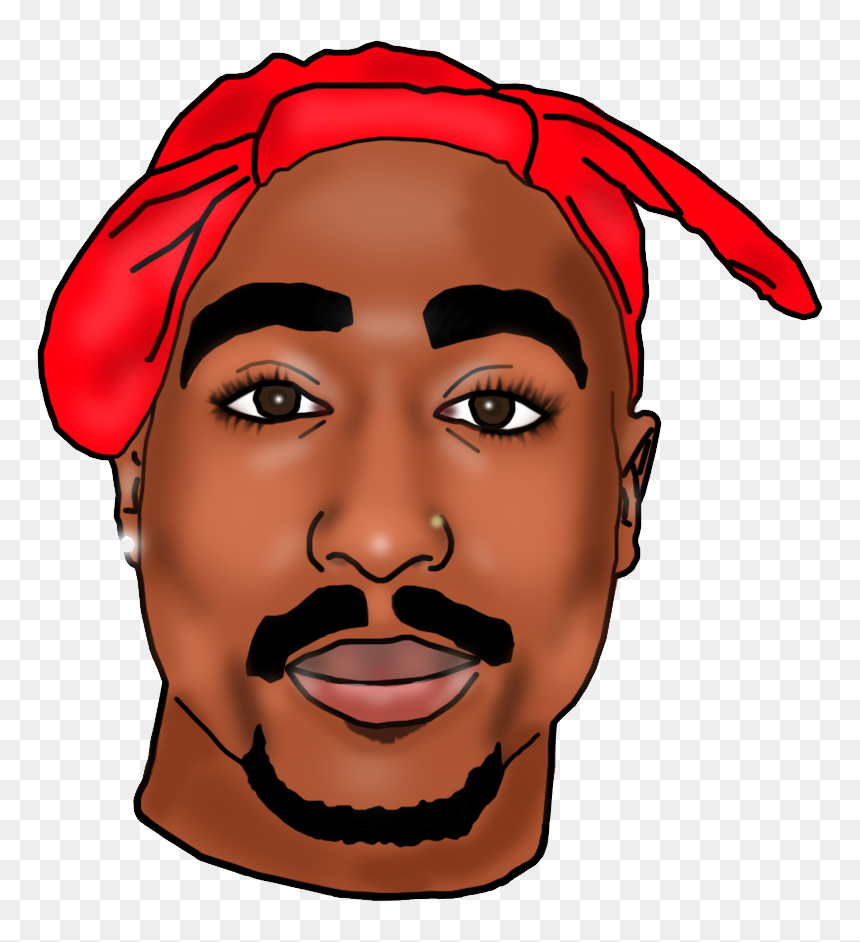 2pac Xo Tour Life, HD Png Download - tupac png