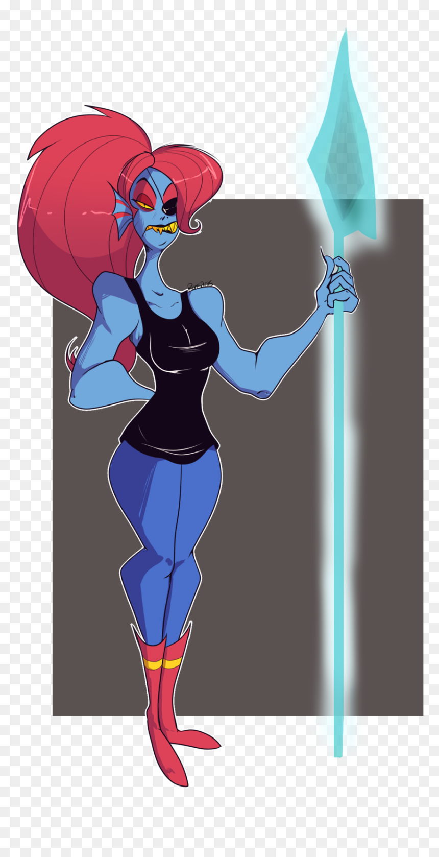Cartoon , Png Download - Cartoon, Transparent Png - undyne png