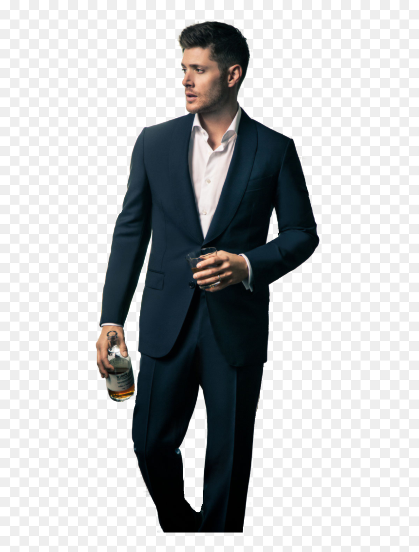 Thumb Image - Jensen Ackles In Suit, HD Png Download - jensen ackles png