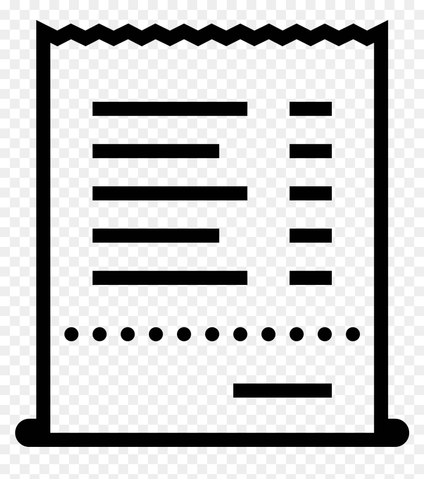 It"s A Piece Of Card Stock Type Paper That Lists Out - Чек Пнг, HD Png Download - piece of paper png