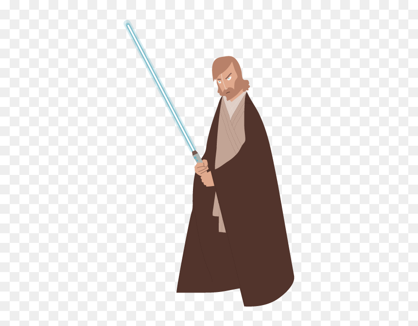 Fictional Character, HD Png Download - obi wan png