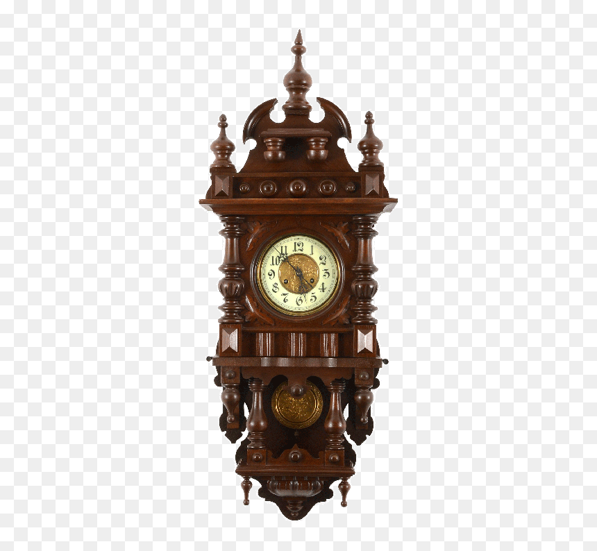 Cuckoo Clock Hands 8 Cm Dial New Clock Parts Collectible - Antique Wall Clock Png, Transparent Png - clock hands png