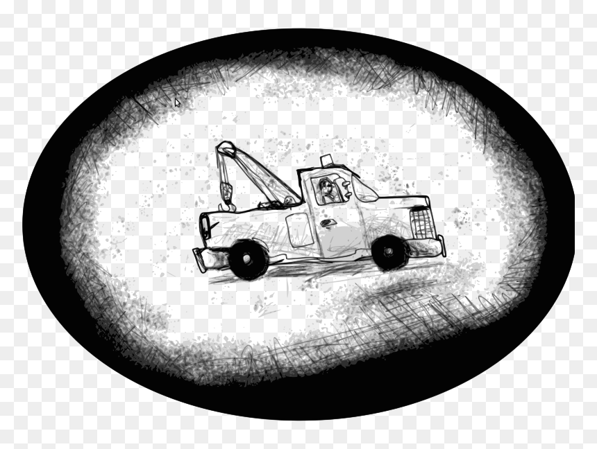 Tow Truck, HD Png Download - tow truck png