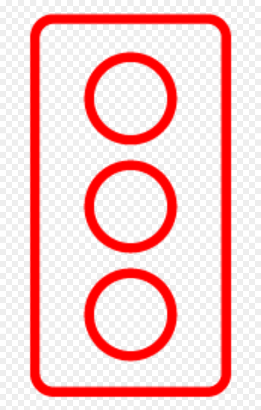 Medium Fern Wird Nah Icon Ampel - Circle, HD Png Download - red light png