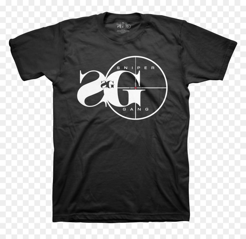 Sniper Gang Logo Png - Sniper Gang Shirt, Transparent Png - kodak black png