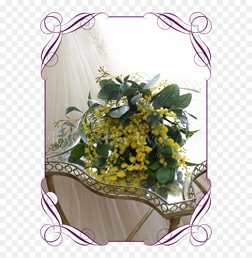 Ida Bridesmaid Flowers For Ever After Artificial Wedding - Bouquet, HD Png Download - flower bouquet png