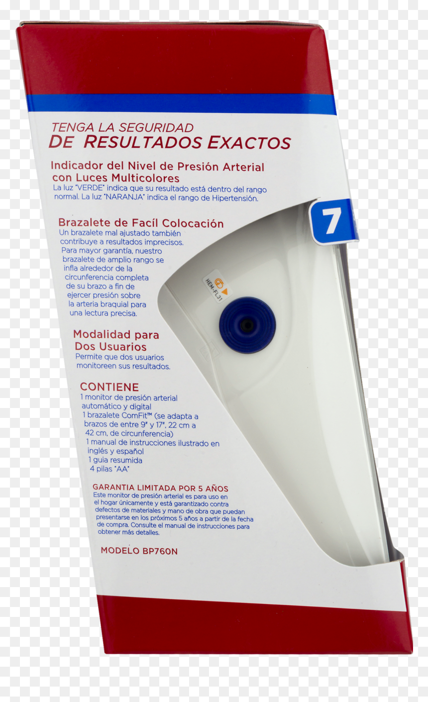 Omron 7 Series Upper Arm Blood Pressure Monitor With - Plastic, HD Png Download - cartoon blood splatter png