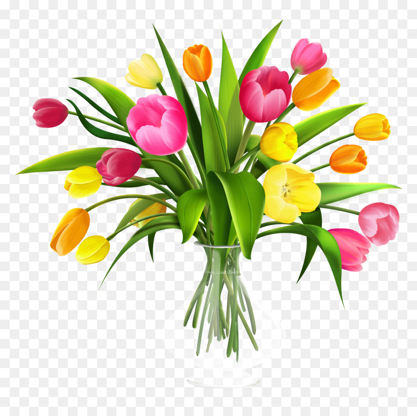 Library Of Free Picture Free Library Of Flower Bouquet - Flower Free Clip Art, HD Png Download - flower bouquet png