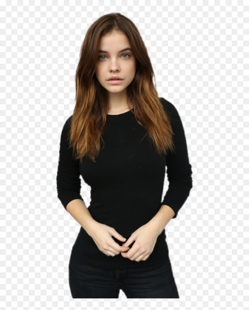 Barbara Palvin Black Outfit , Png Download - Barbara Palvin Png Photoshoot, Transparent Png - barbara palvin png