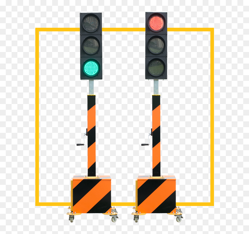 Portable Traffic Light Dc, HD Png Download - traffic light png