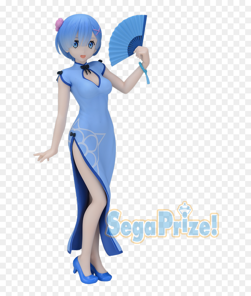 Re Zero Rem Dragon Dress Ver, HD Png Download - rem png