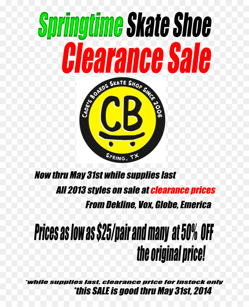 Springtime Shoe Sale Shoe Clearance Flyer - Circle, HD Png Download - hot sauce png