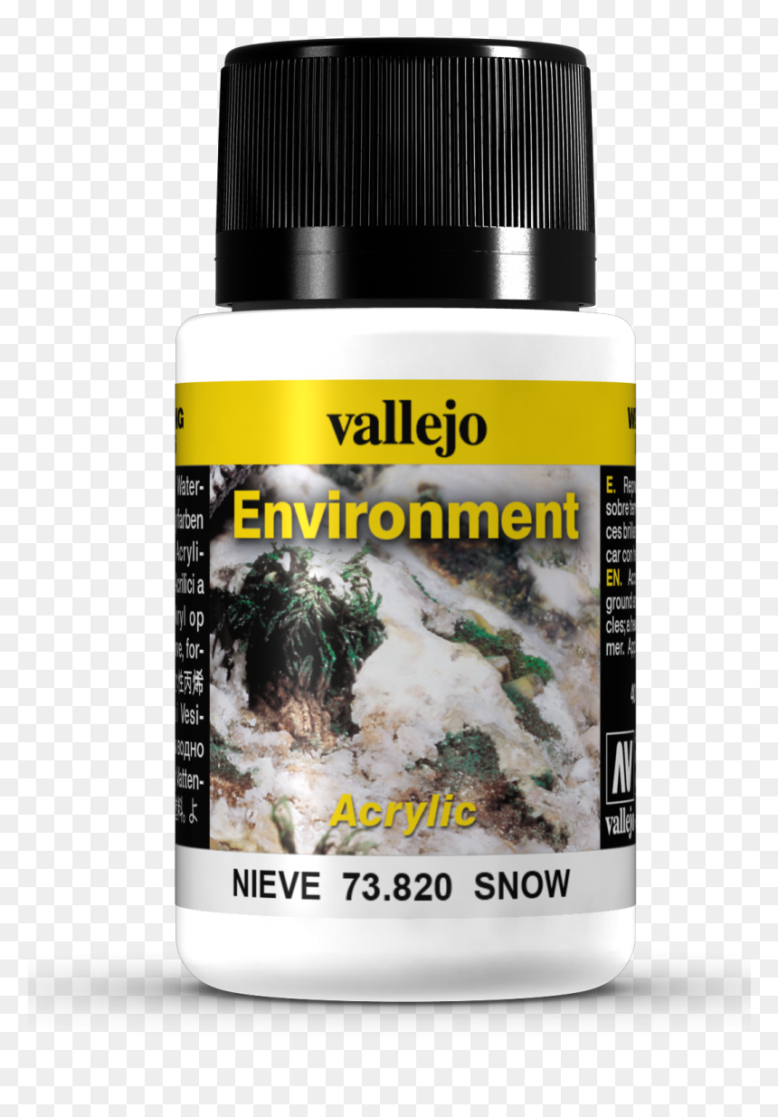 Snow Environment Effects By Vallejo 73820 40ml - Acrylicos Vallejo, HD Png Download - snow on ground png