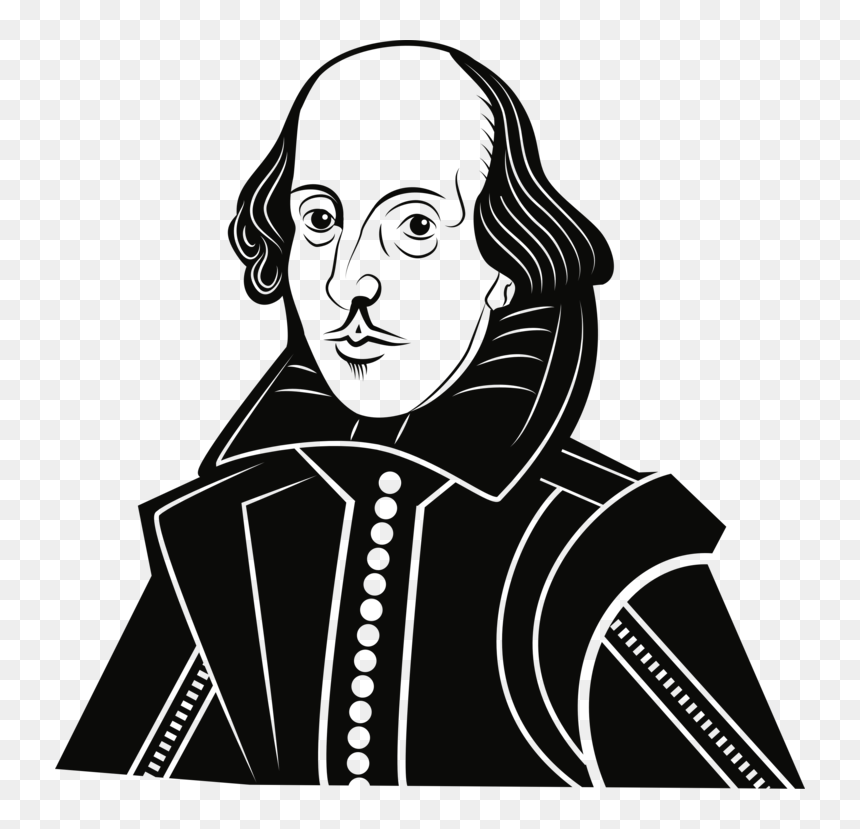 Head,art,neck - Shakespeare Words Invented, HD Png Download - shakespeare png