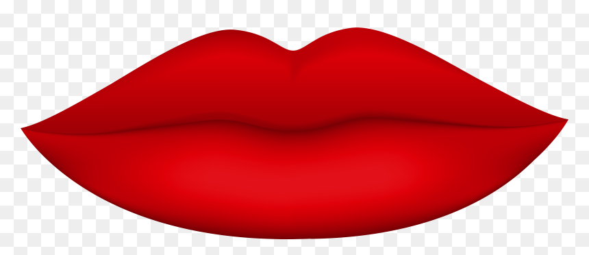 Picture Of Red Lips, HD Png Download - kiss mark png