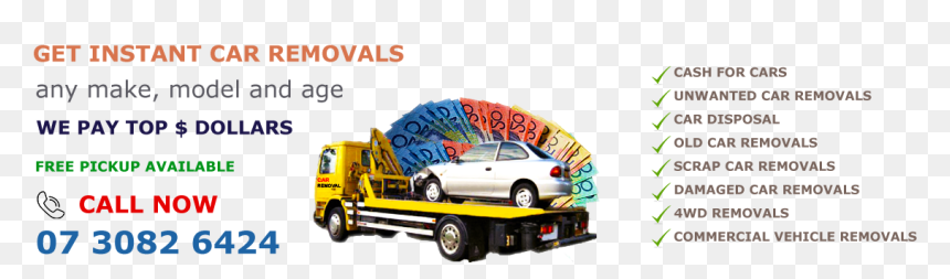 Transparent Damaged Car Png - Tow Truck, Png Download - tow truck png