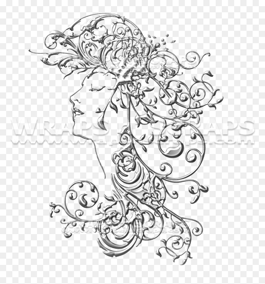 Mousepad , Png Download - Line Art, Transparent Png - flourishes png