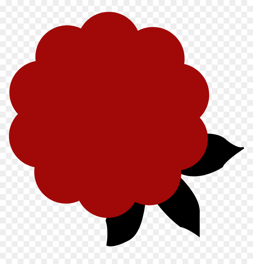 Red Scalloped Circle Png , Png Download - Circulo Con Petalos Png, Transparent Png - red circle.png