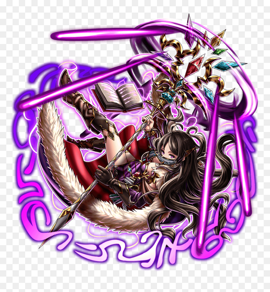 Awoken Rem Full Art - Dark Fen Grand Summoners, HD Png Download - rem png