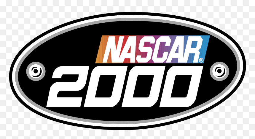 Nascar 2000 N64 Logo Png, Transparent Png - nascar logo png