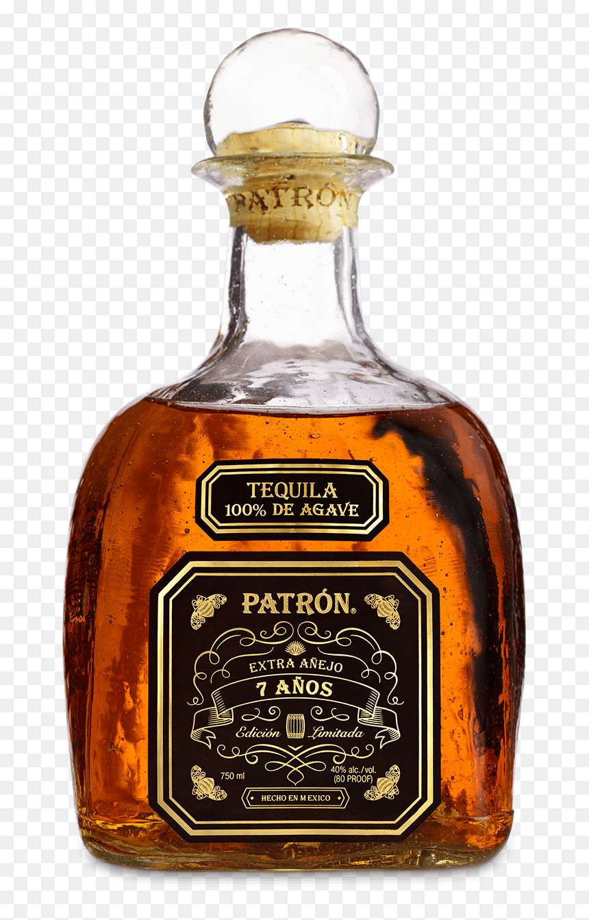 Tequila Patron Extra Añejo , Png Download - Patron Extra Anejo 7 Anos, Transparent Png - patron png