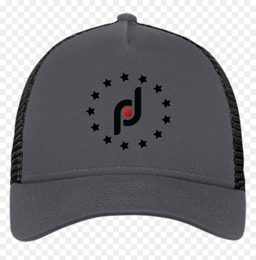 Circle Of Stars Black & Red Snapback Trucker Cap - Baseball Cap, HD Png Download - circle of stars png
