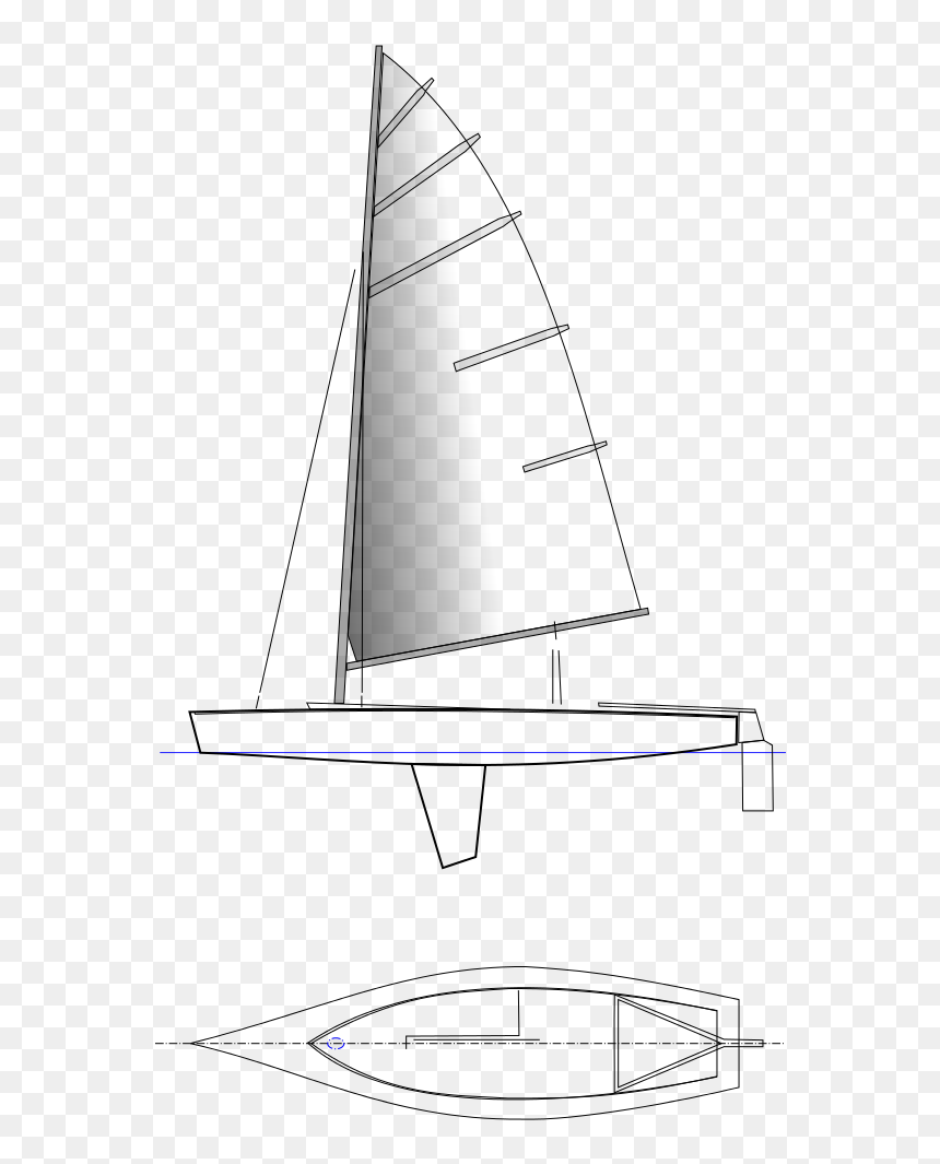 Sharpie 9 M2 - Plan Bateau Sharpie, HD Png Download - sharpie png