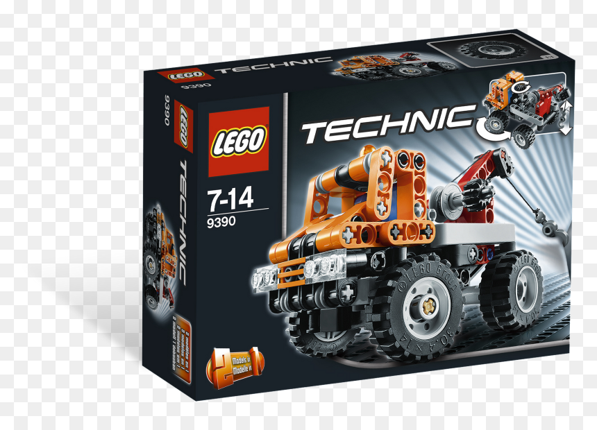   - Lego Technic 9390, HD Png Download - tow truck png