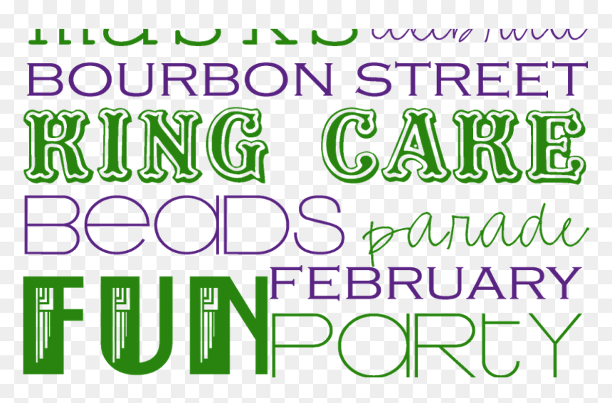 Graphic Design, HD Png Download - mardi gras beads png