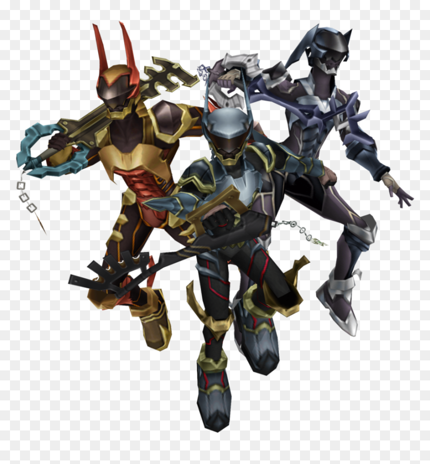 Khbbs Charas Keyblade Armor - Kingdom Hearts Bbs Armor, HD Png Download - keyblade png