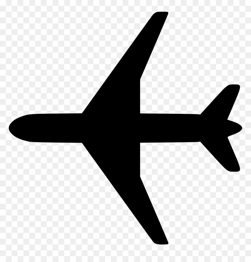 Passport Clipart Airplane - Airliner, HD Png Download - airplane icon png