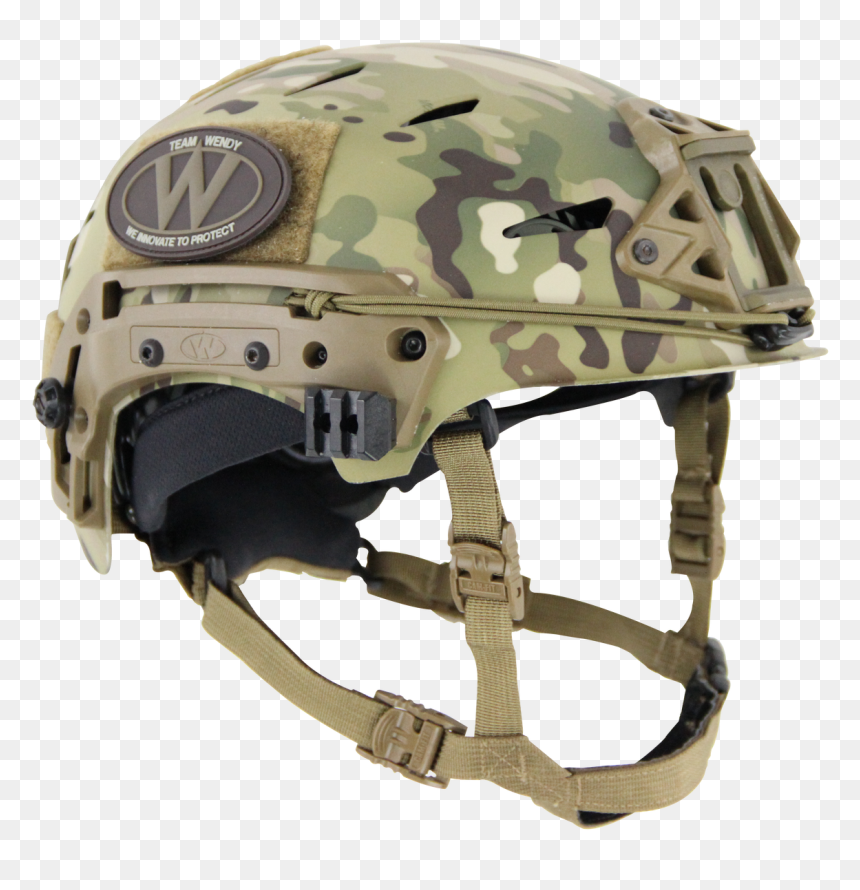 Team Wendy Exfil Carbon Bump Helmets - Combat Helmet, HD Png Download - army helmet png