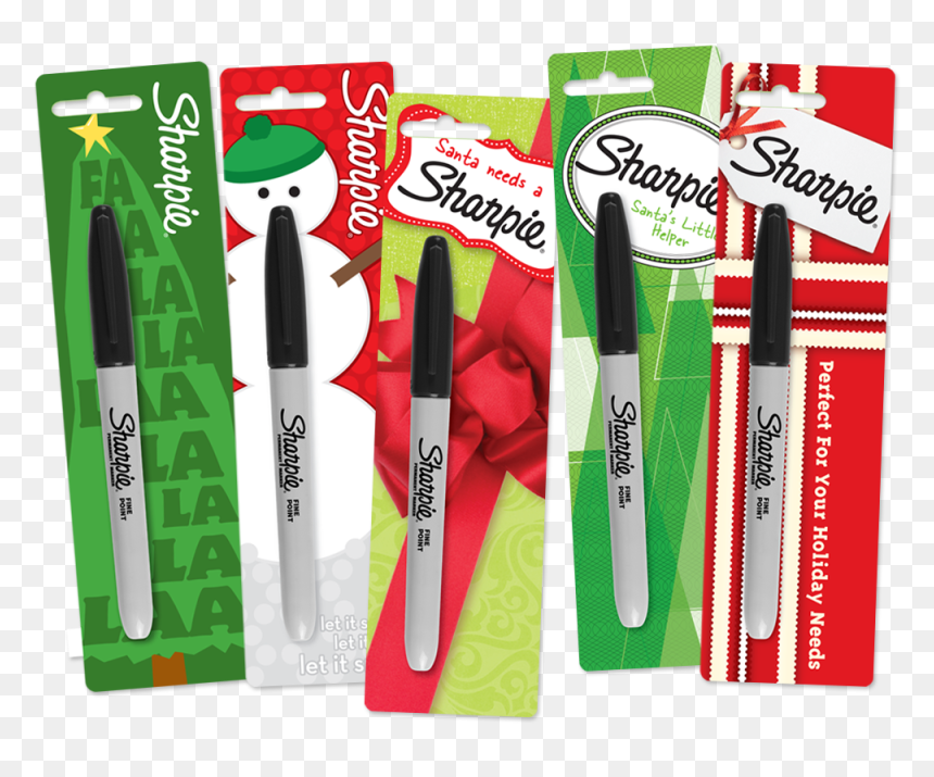 Sharpie Holiday Packaging, HD Png Download - sharpie png