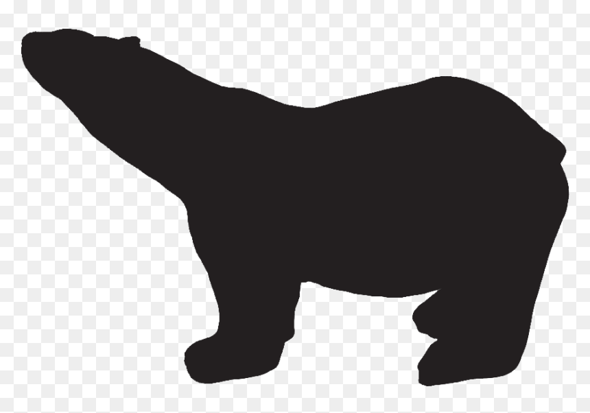 Polar Bear Iceberg - Black And White Bear Cubs Clipart, HD Png Download - iceberg png