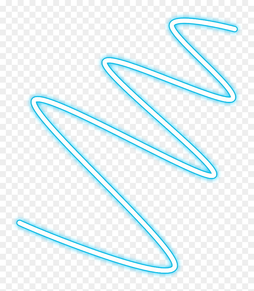 #freetoedit #neon #spiral #blue #glow #frame #border - Neon, HD Png Download - blue glow png