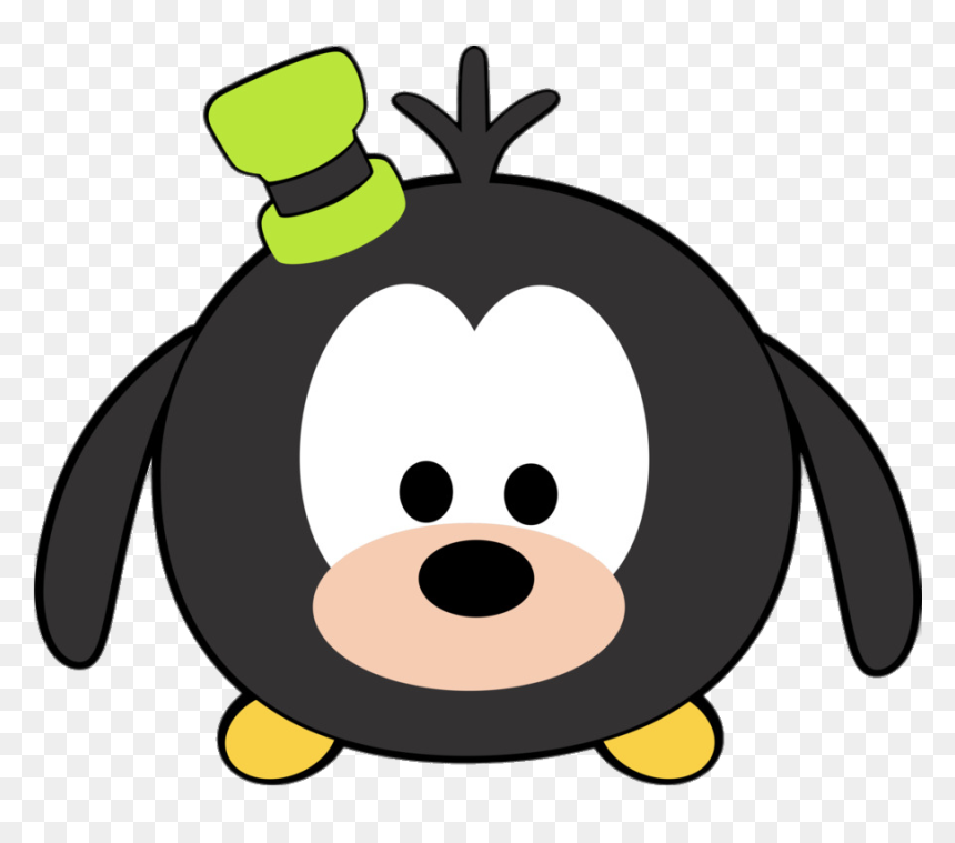 Disney Goofy Tsum Tsum - Tsum Tsum Characters Clipart, HD Png Download - goofy png