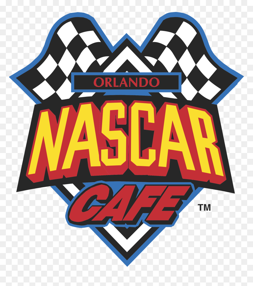 Nascar Cafe Logo, HD Png Download - nascar logo png