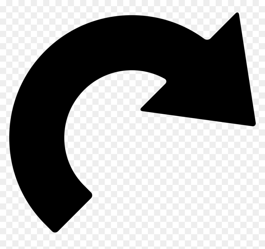 Semicircular Arrow - Curved Arrow Vector, HD Png Download - arrow image png