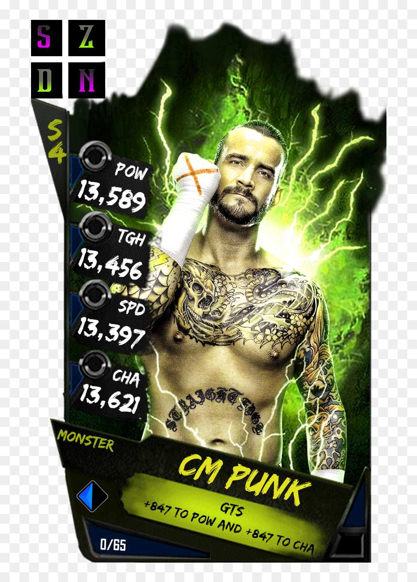 Wwe Supercard Andre The Giant, HD Png Download - cm punk png
