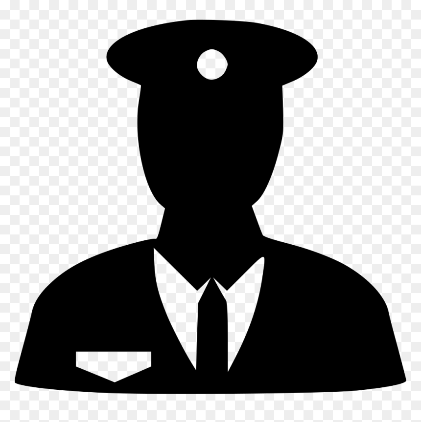 Policeman - Customer Image Black And White, HD Png Download - policeman png