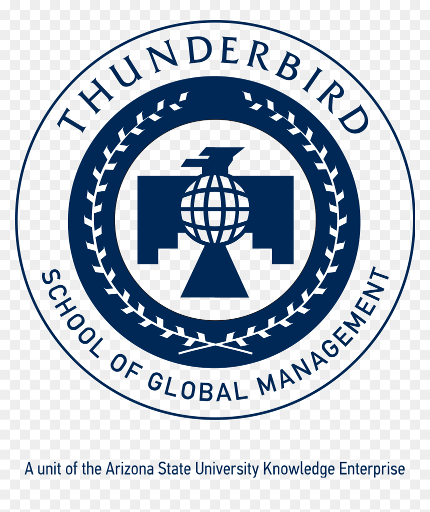 Thunderbird School Of Global Management Logo, HD Png Download - asu logo png