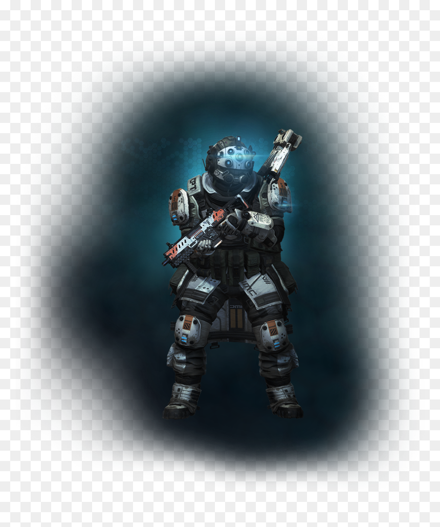 Phase Shit Pilot With Eva 8 Titanfall2 Png - 타이탄 폴 2 마크, Transparent Png - titanfall 2 logo png