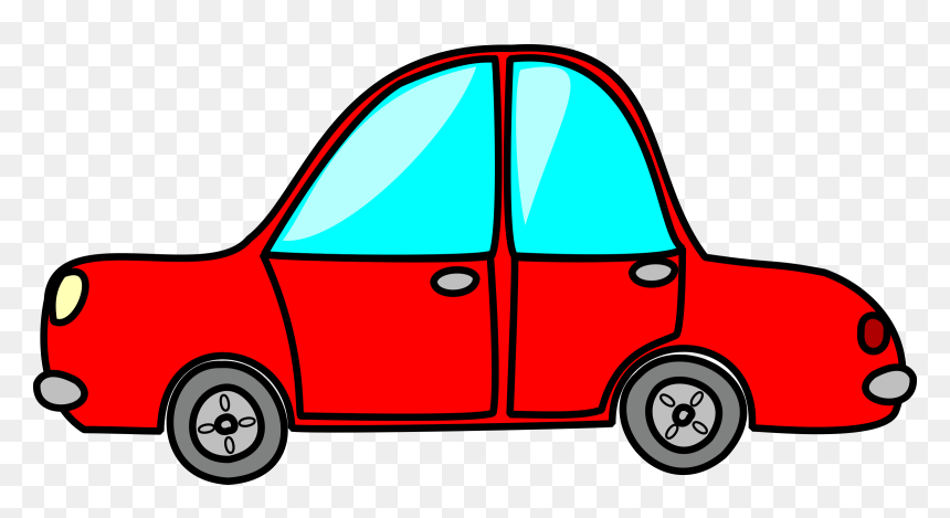 Toy Car Clip Arts - Car Clip Art, HD Png Download - cartoon car png