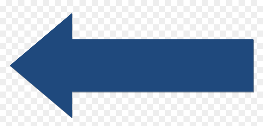 Blue Left Arrow, HD Png Download - left arrow png
