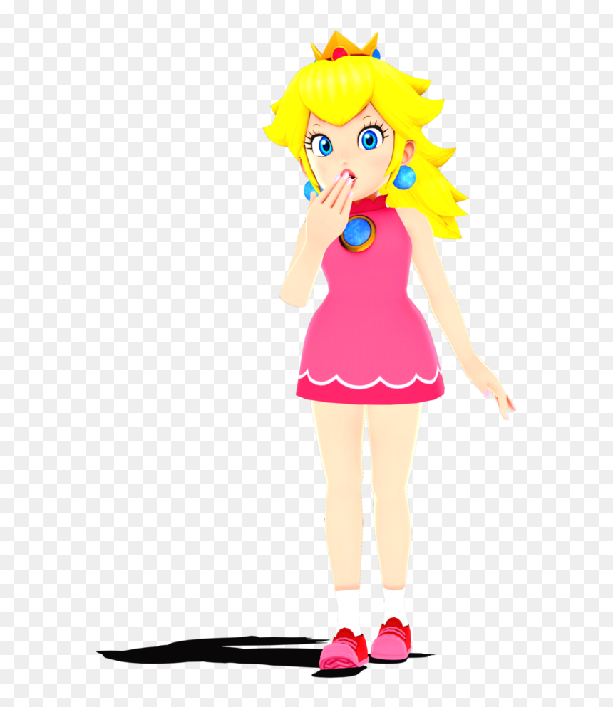 Mario Power Tennis Models, HD Png Download - princess peach png