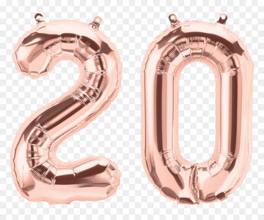 Rose Gold 2018 Balloons , Png Download - Mobile Phone, Transparent Png - gold balloons png