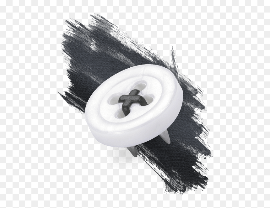 Polo Grip Knopf - Button With Thread Png, Transparent Png - thread png