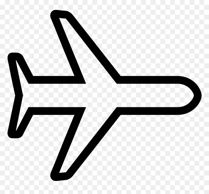 Airplane Mode On Icon - Airplane Icon Transparent, HD Png Download - airplane icon png